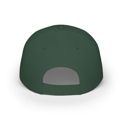 Embroidered Shamrock Low Profile Baseball Cap — St. Patrick’s Day Lucky Clover Hat (Personalize)