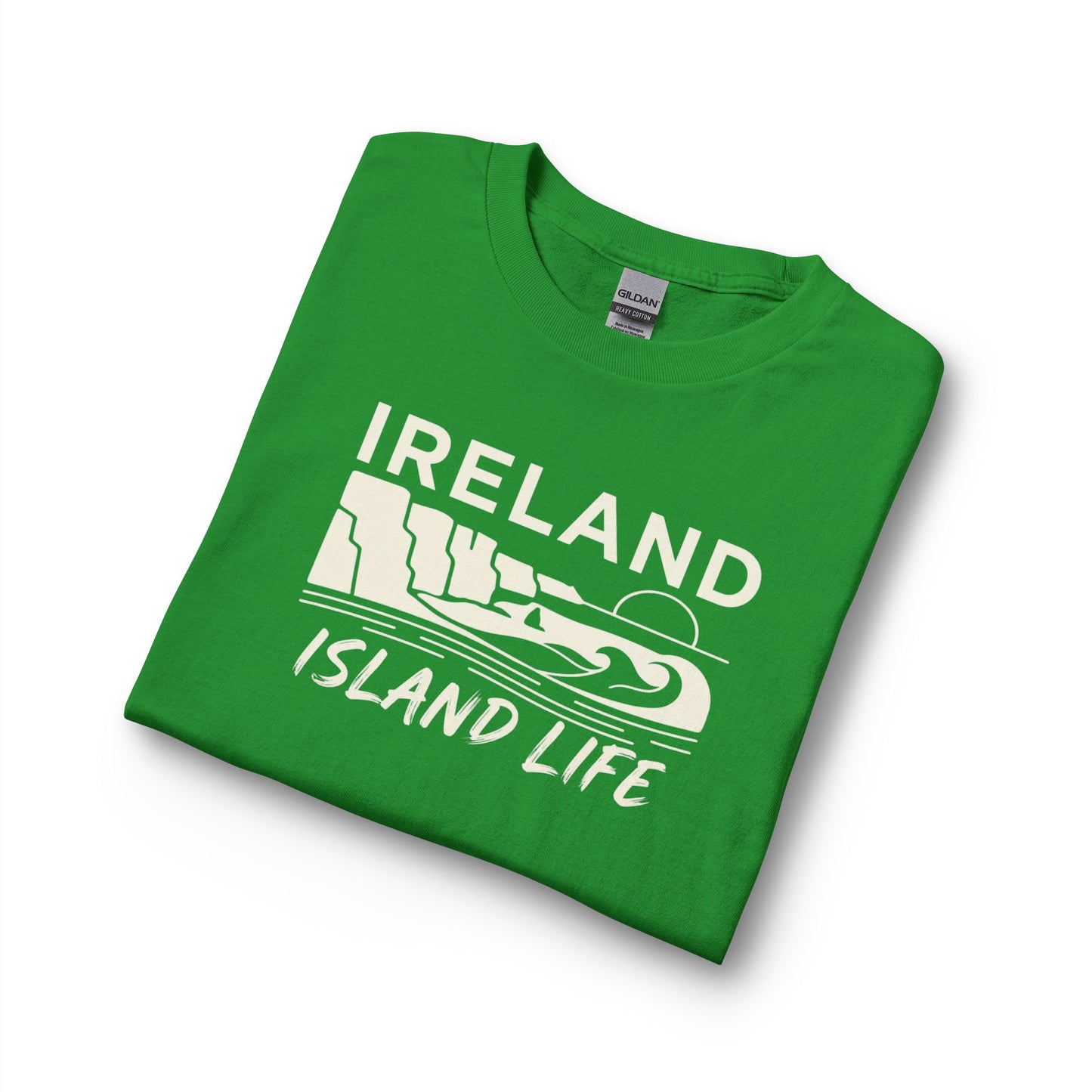 Ireland Island Life Long Sleeve Shirt — Personalize Retro Coastal Tee
