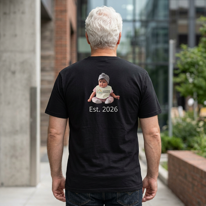 DA + Shamrock Dad T-Shirt — Personalized Father's Day Tee