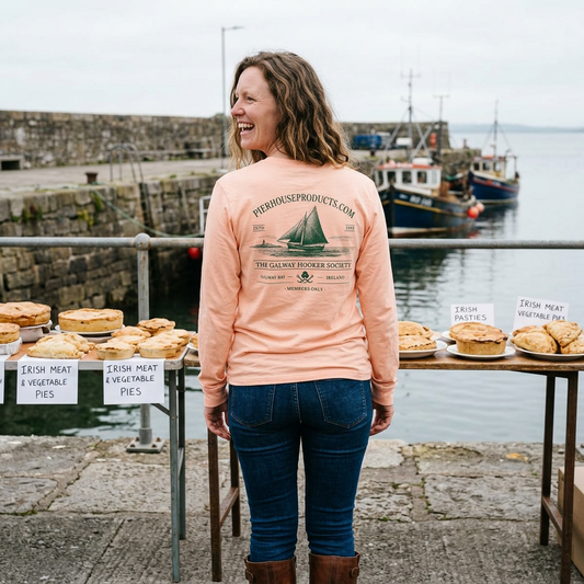 Personalize — Galway Hooker Sailboat Long Sleeve UPF 50 Shirt Tee