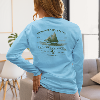 Personalize — Galway Hooker Sailboat Long Sleeve UPF 50 Shirt Tee