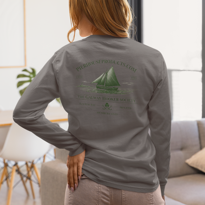 Personalize — Galway Hooker Sailboat Long Sleeve UPF 50 Shirt Tee