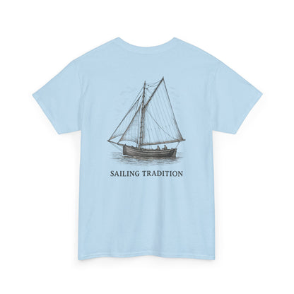 Sailing Tradition Tee - Galway, Ireland Shamrock Design