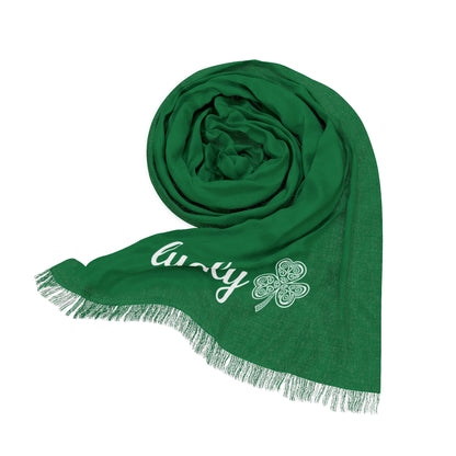 Lucky Green Clover Scarf — Lightweight St. Patrick’s Day Accent
