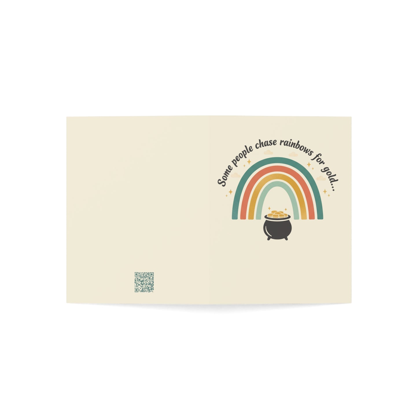 Funny Romantic Anniversary Card — "You're My Treasure" (St. Patrick's Day Theme)