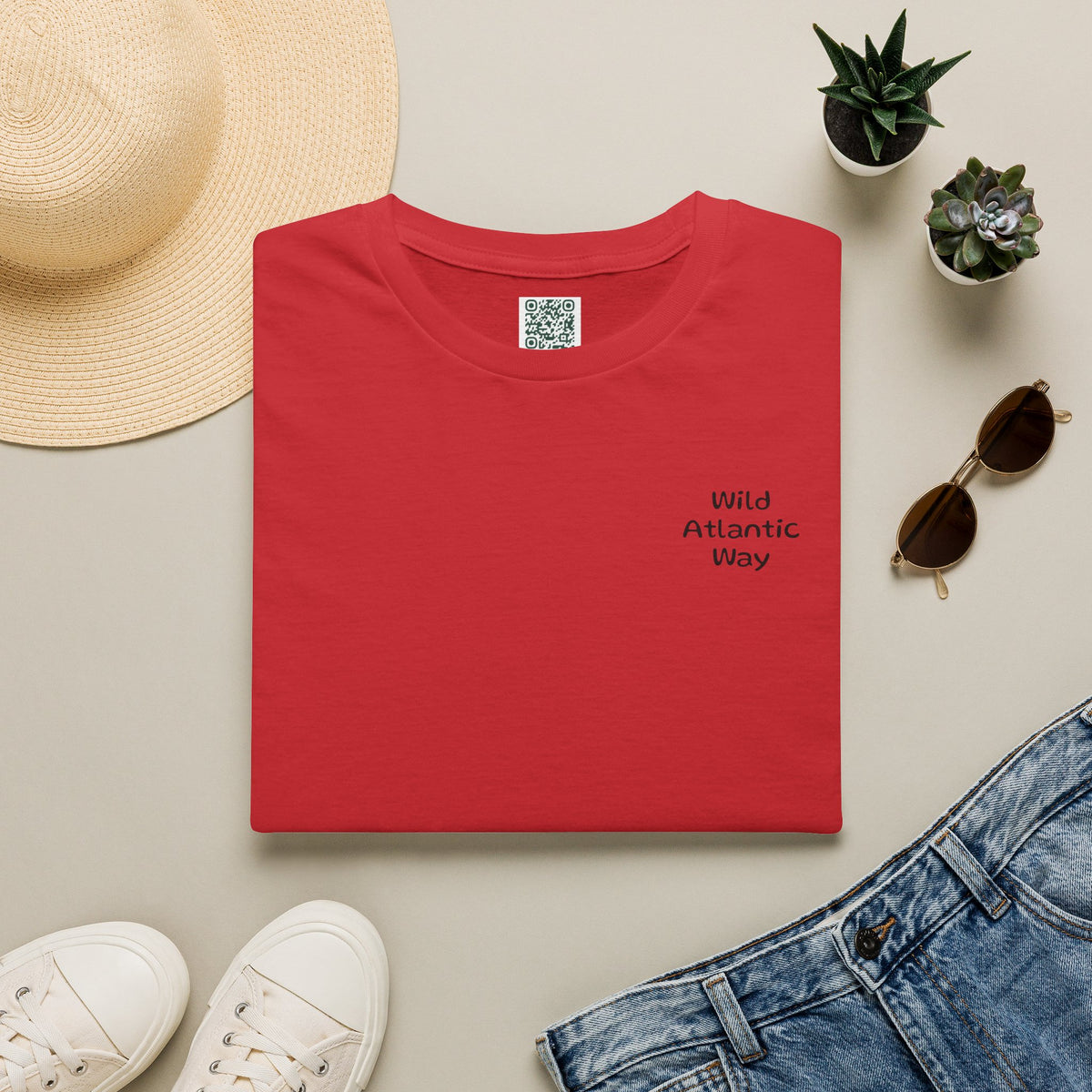 Personalized Galway Hooker Tee — Custom Boat Photo & Name