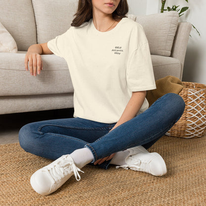 Personalized Galway Hooker Tee — Custom Boat Photo & Name