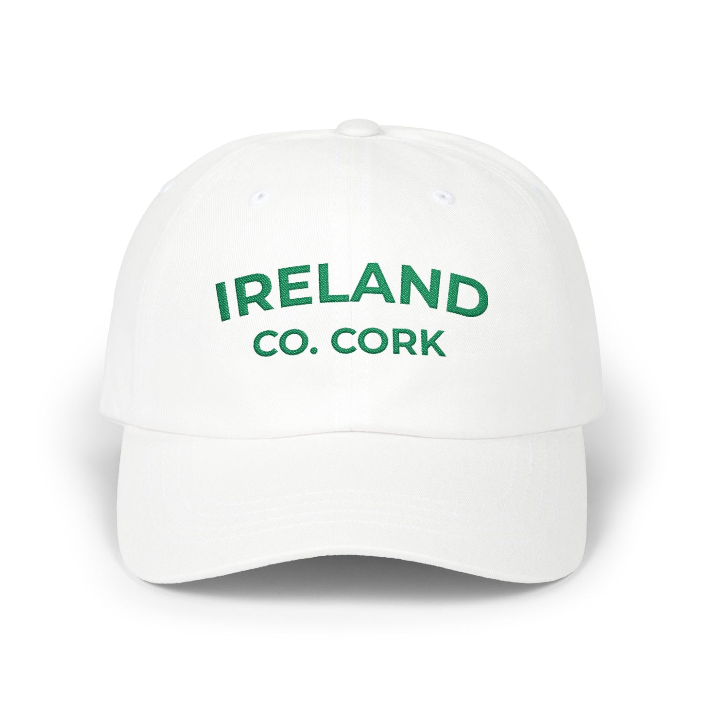 Ireland County Embroidered Dad Cap — Personalized Classic Irish Baseball Hat
