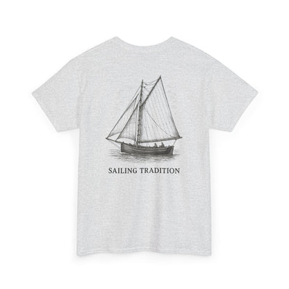 Sailing Tradition Tee - Galway, Ireland Shamrock Design