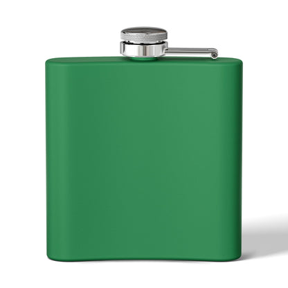 Stainless Steel Flask — Personalize St. Patrick's Day NYC 2026 Design