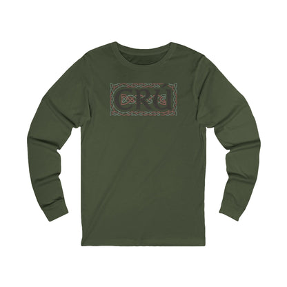 CRU Celtic Logo Long Sleeve Tee — Personalize Back Print