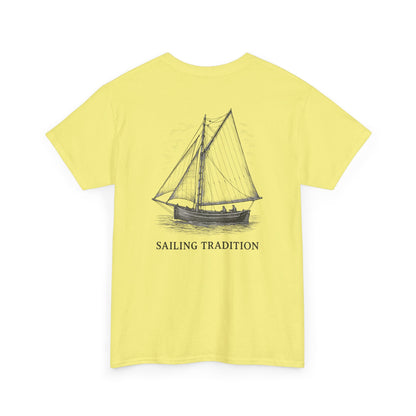 Sailing Tradition Tee - Galway, Ireland Shamrock Design