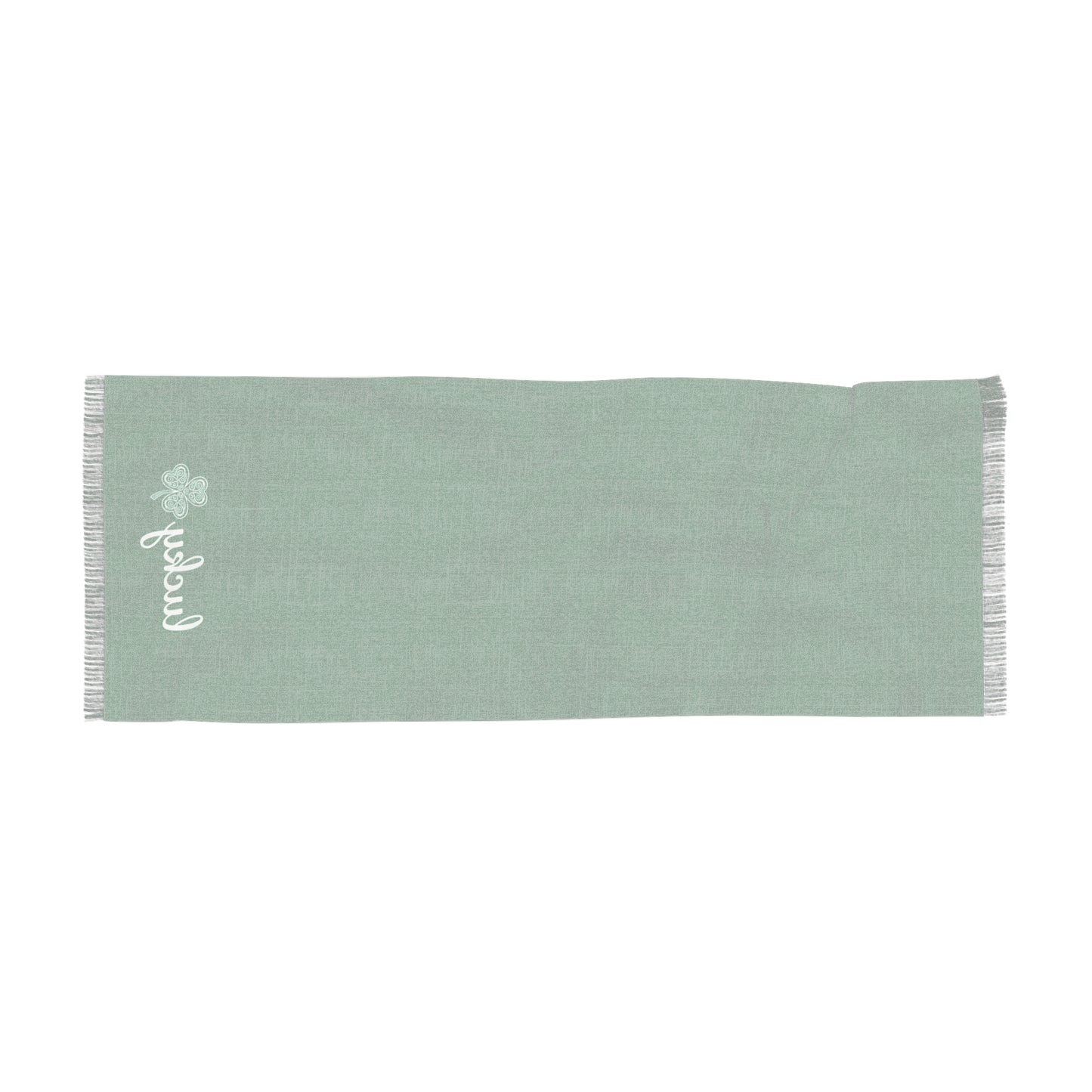 Lucky Green Clover Scarf — Lightweight St. Patrick’s Day Accent