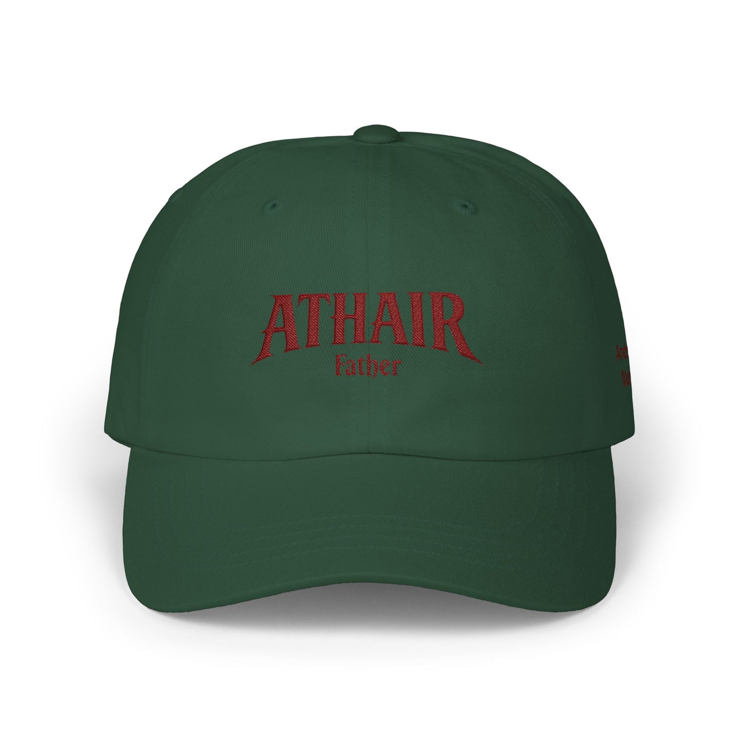 Athair Father Embroidered Dad Cap - Irish Gaelic Dad Hat, Gift for Father’s Day, Personalize