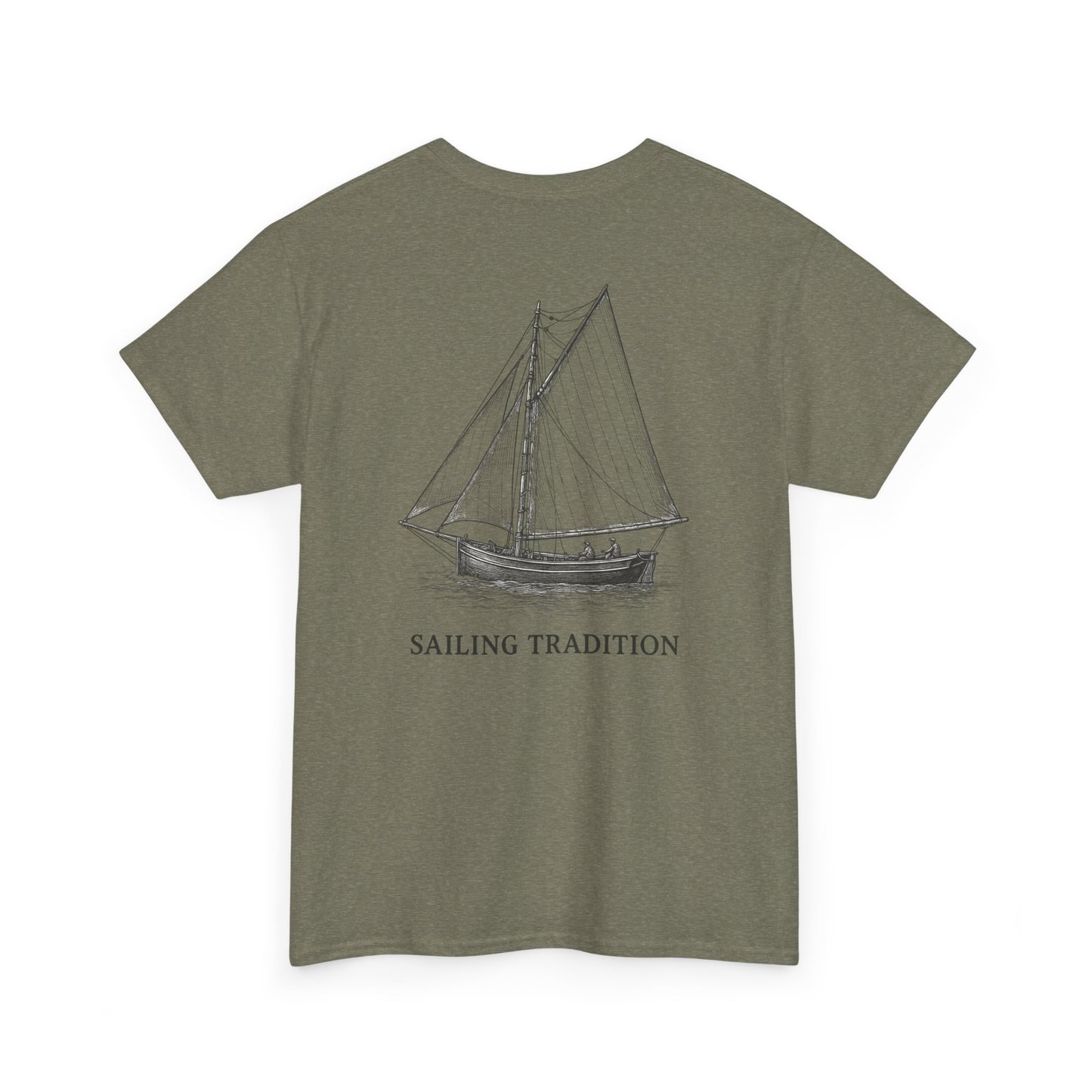 Sailing Tradition Tee - Galway, Ireland Shamrock Design