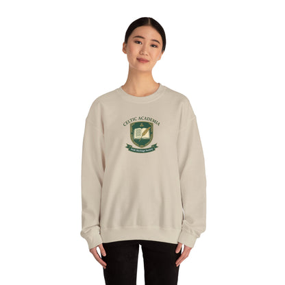 Celtic Academia Crest Crewneck Sweatshirt