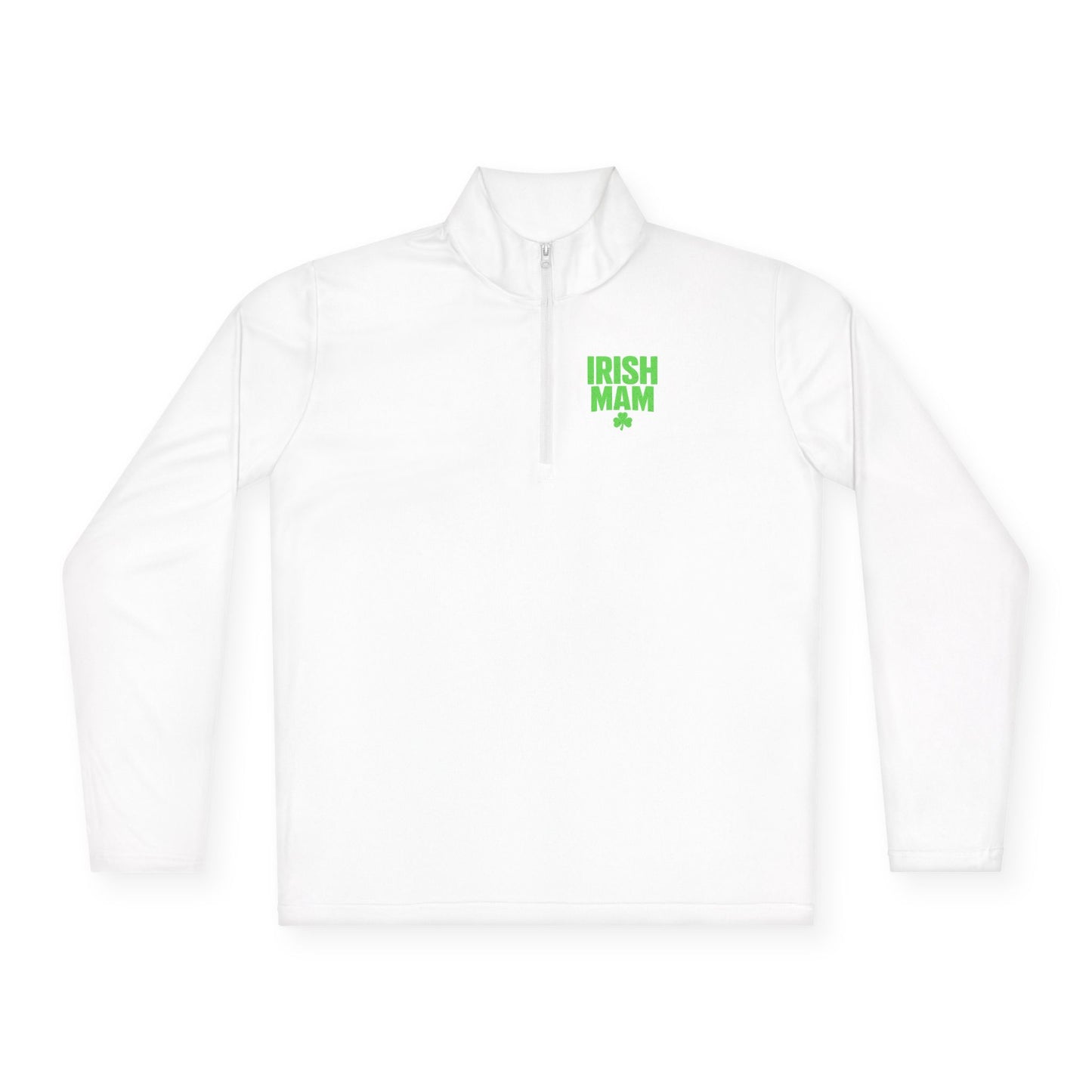 Irish Mam Shamrock Quarter-Zip Pullover