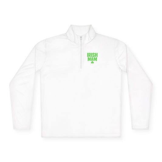 Irish Mam Shamrock Quarter-Zip Pullover