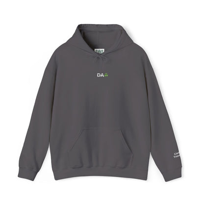 Hoodie • 'Da' Shamrock Logo Pullover – Personalize Gift for Fathers