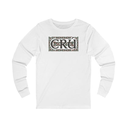 CRU Celtic Logo Long Sleeve Tee — Personalize Back Print