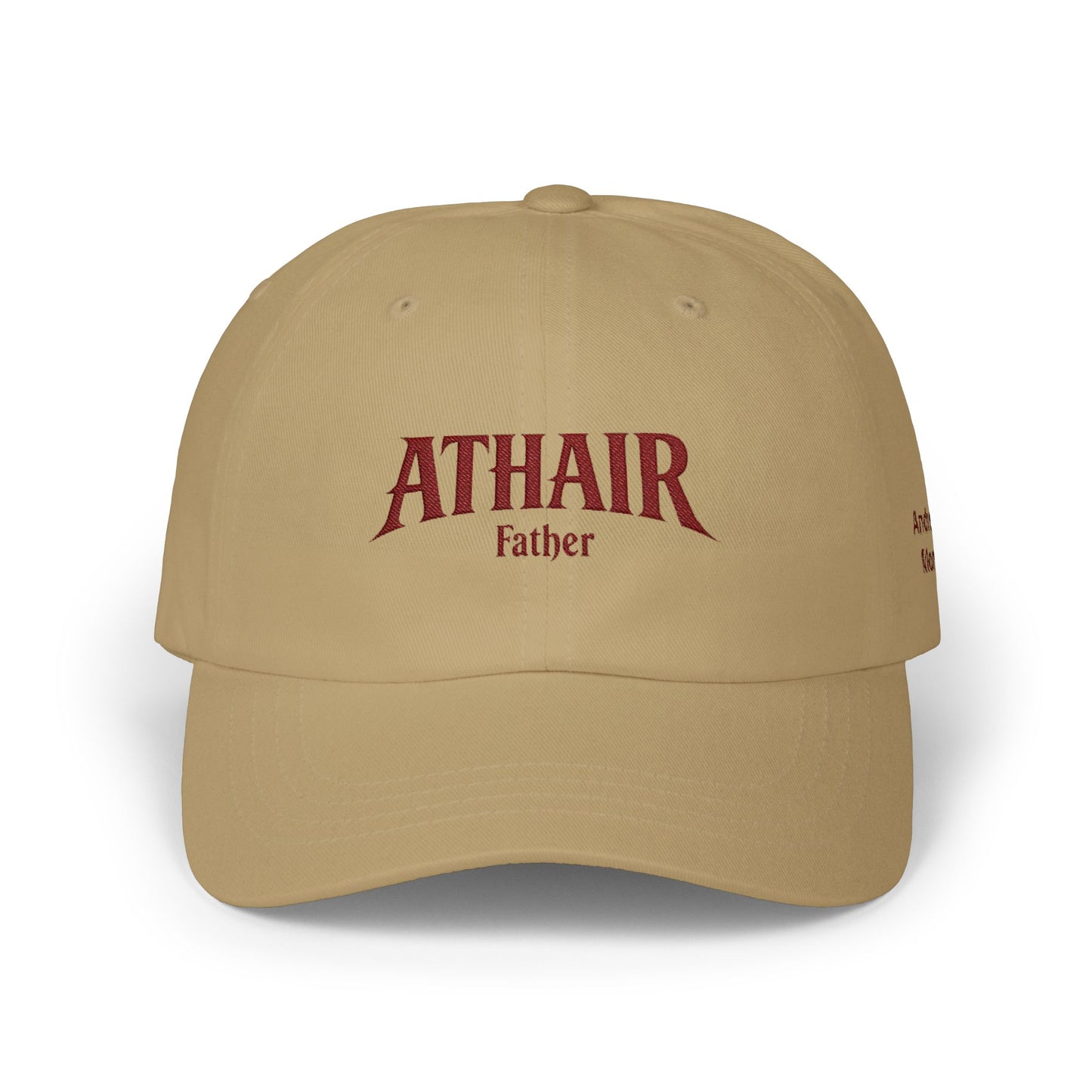 Athair Father Embroidered Dad Cap - Irish Gaelic Dad Hat, Gift for Father’s Day, Personalize