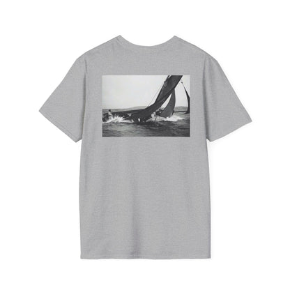 Personalized Galway Hooker Tee — Custom Boat Photo & Name