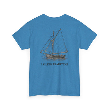 Sailing Tradition Tee - Galway, Ireland Shamrock Design