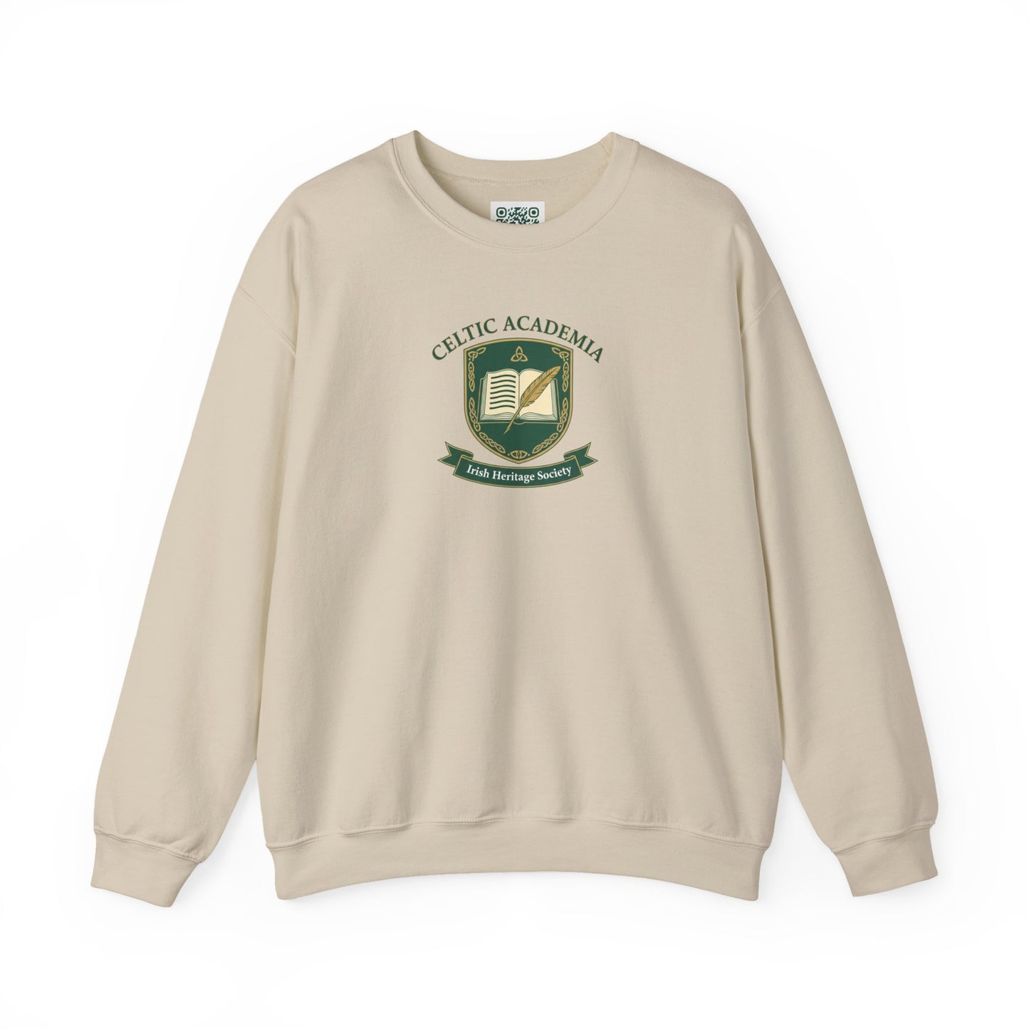 Celtic Academia Crest Crewneck Sweatshirt