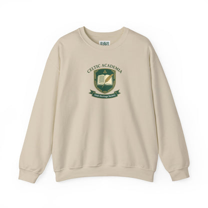 Celtic Academia Crest Crewneck Sweatshirt