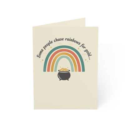 Funny Romantic Anniversary Card — "You're My Treasure" (St. Patrick's Day Theme)