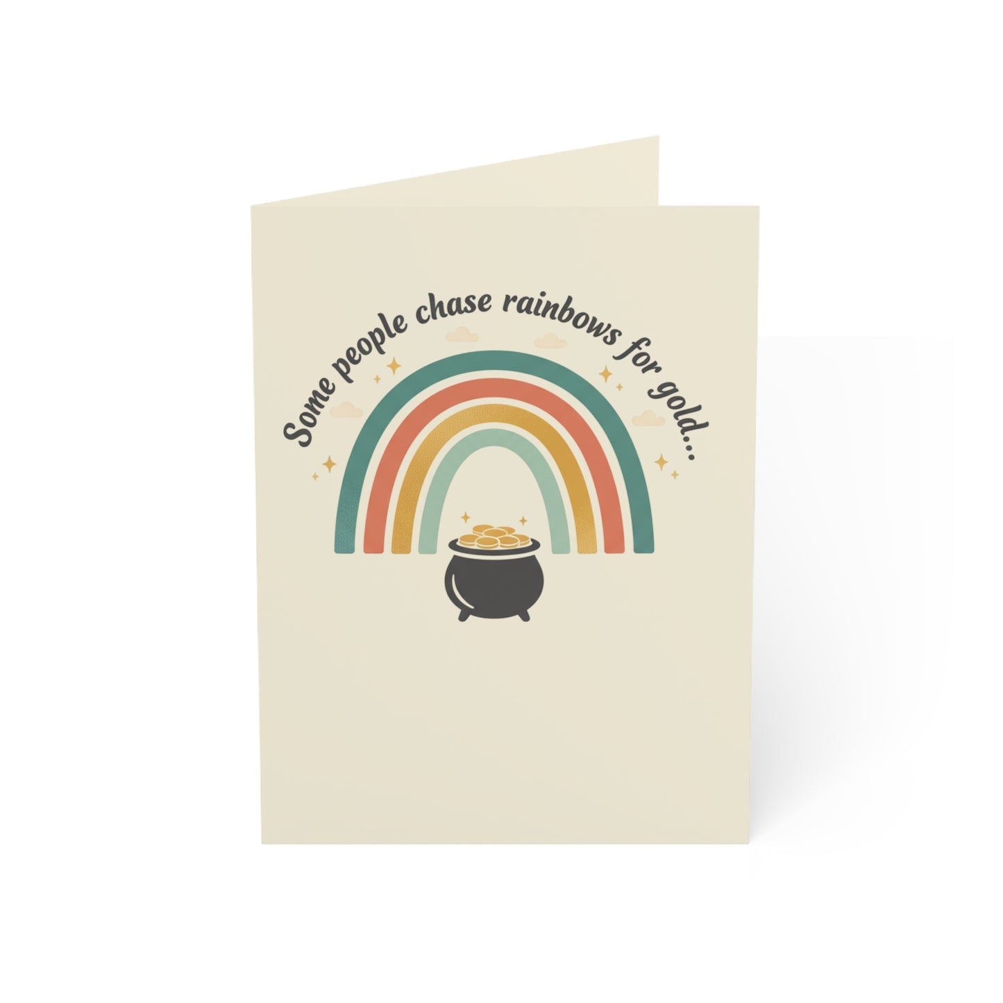 Funny Romantic Anniversary Card — "You're My Treasure" (St. Patrick's Day Theme)