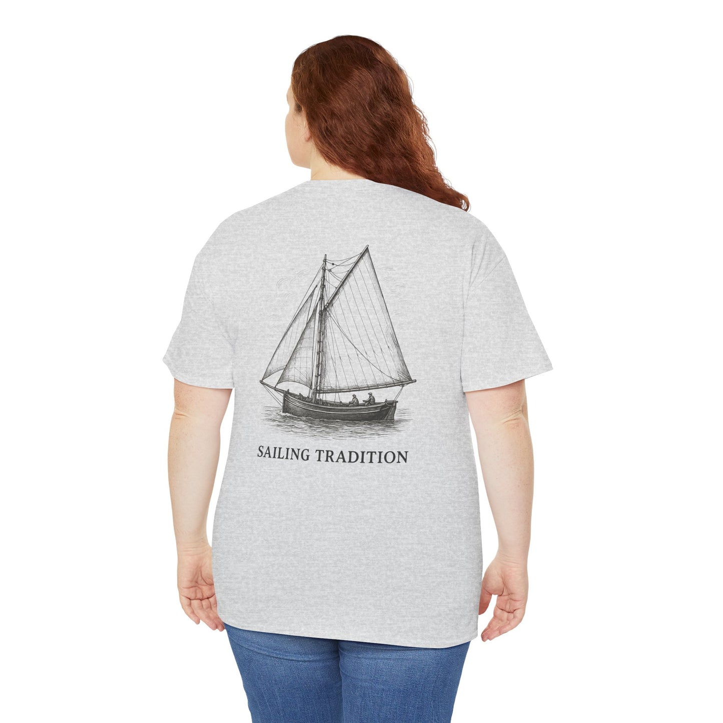Sailing Tradition Tee - Galway, Ireland Shamrock Design