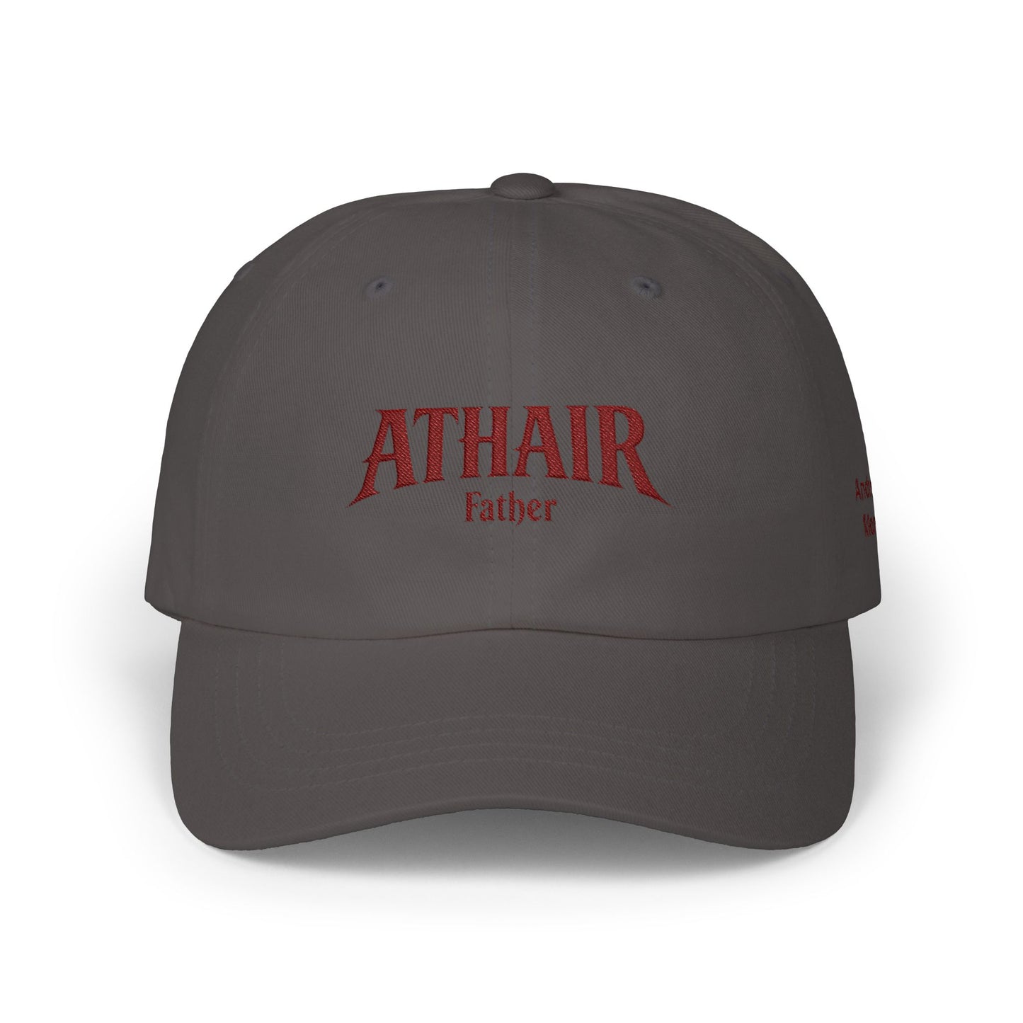 Athair Father Embroidered Dad Cap - Irish Gaelic Dad Hat, Gift for Father’s Day, Personalize