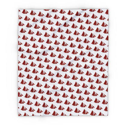 Cozy Bohemian Arctic Fleece Blanket — Galway Hooker Design Cozy Home Throw