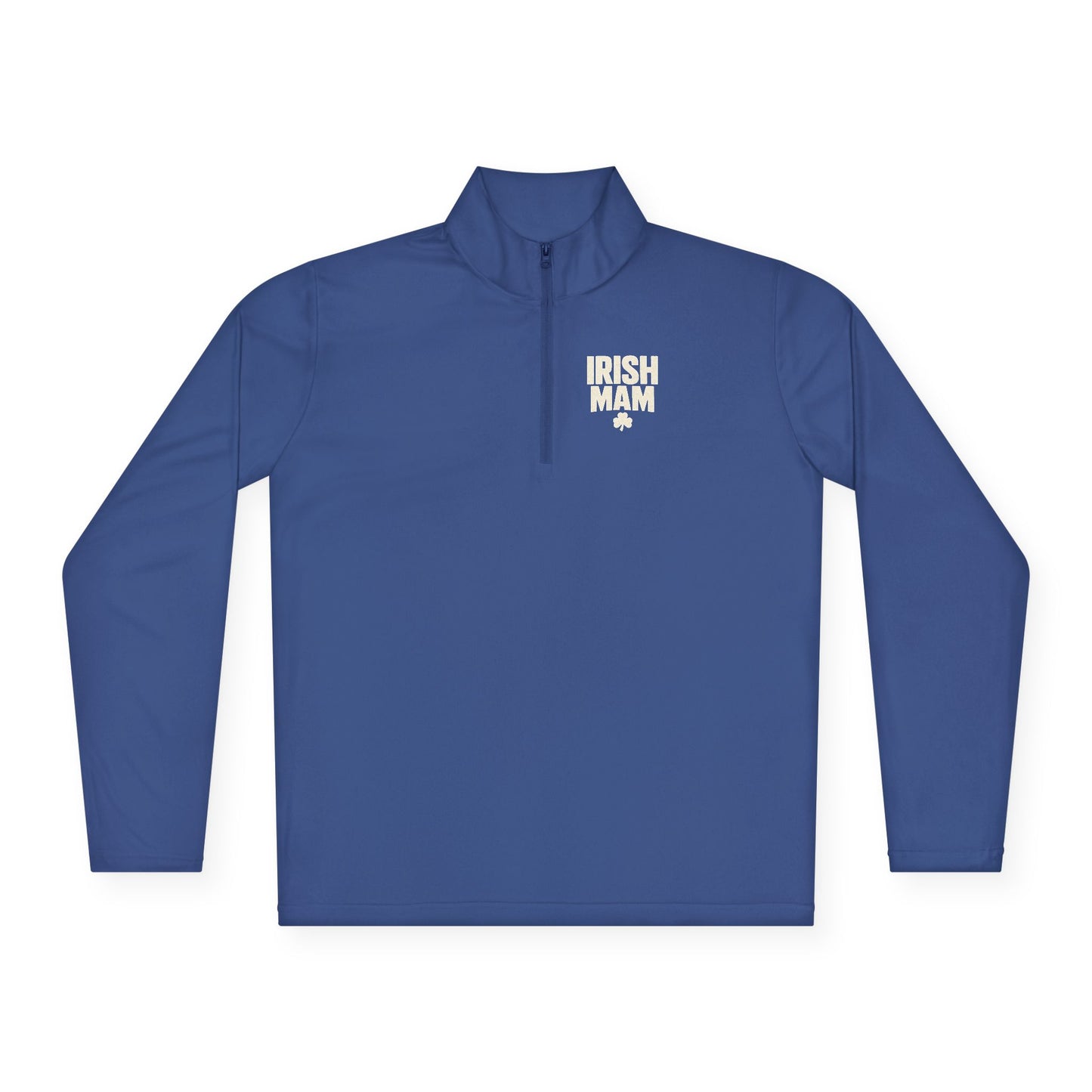 Irish Mam Shamrock Quarter-Zip Pullover