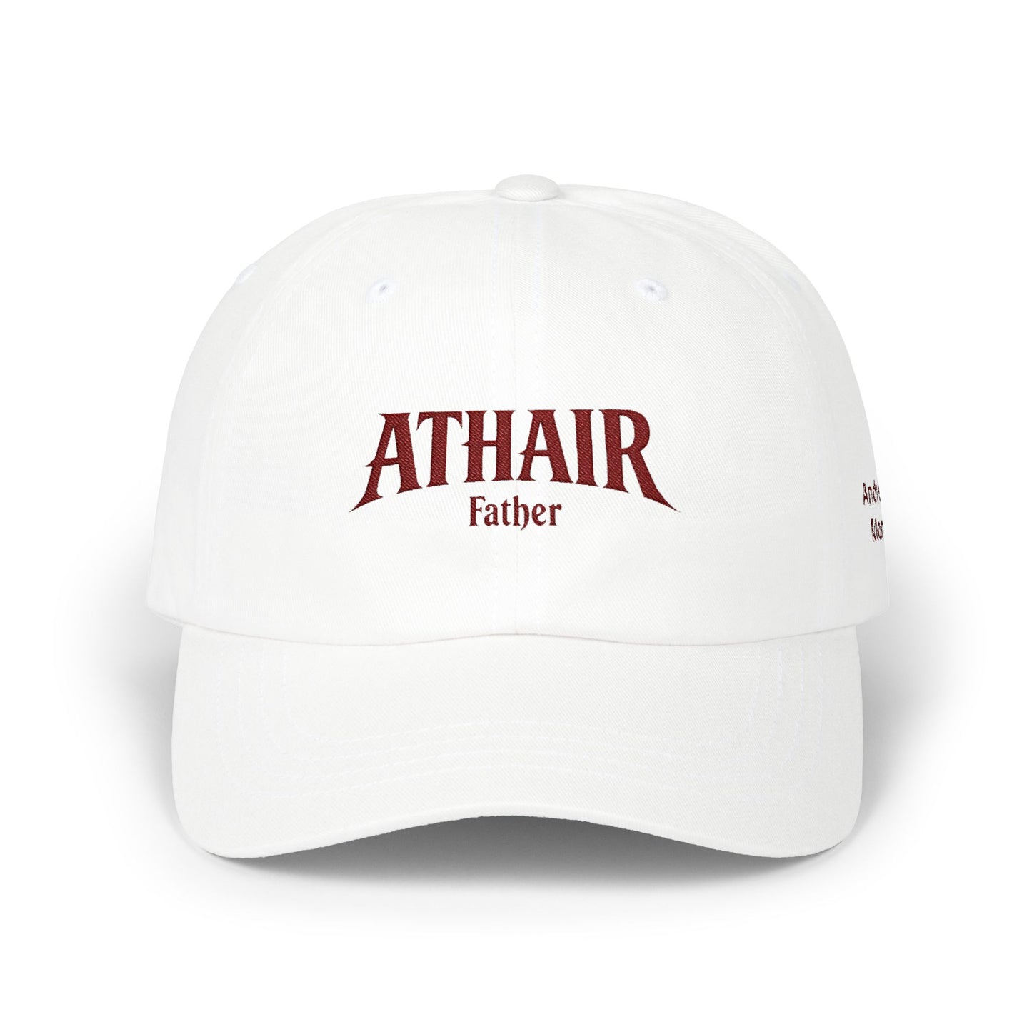 Athair Father Embroidered Dad Cap - Irish Gaelic Dad Hat, Gift for Father’s Day, Personalize