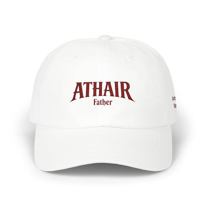 Athair Father Embroidered Dad Cap - Irish Gaelic Dad Hat, Gift for Father’s Day, Personalize