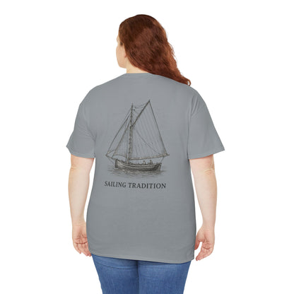 Sailing Tradition Tee - Galway, Ireland Shamrock Design