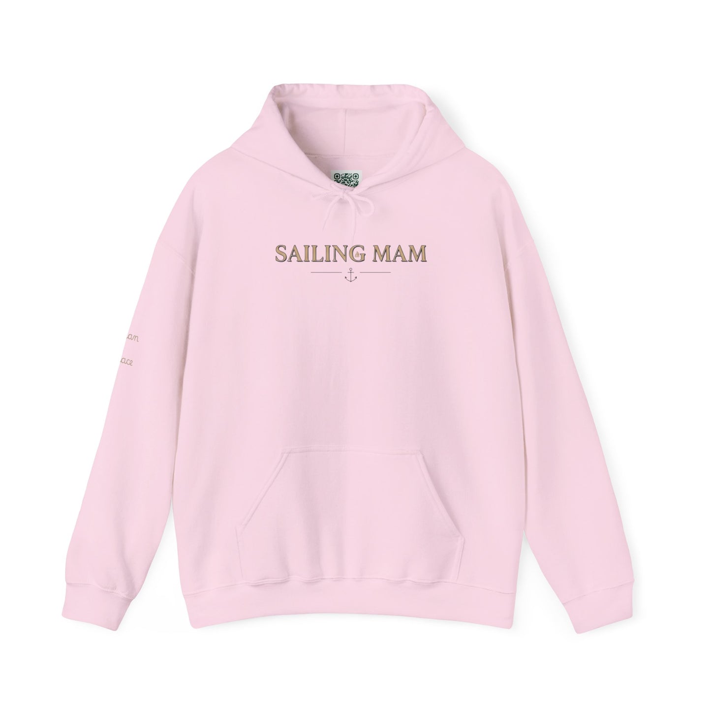 Sailing Mam Hoodie – Nautical Sailboat Graphic Pullover for Irish Sea-Loving Moms Personalize