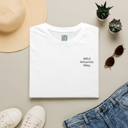 Personalized Galway Hooker Tee — Custom Boat Photo & Name