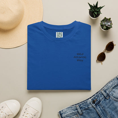 Personalized Galway Hooker Tee — Custom Boat Photo & Name