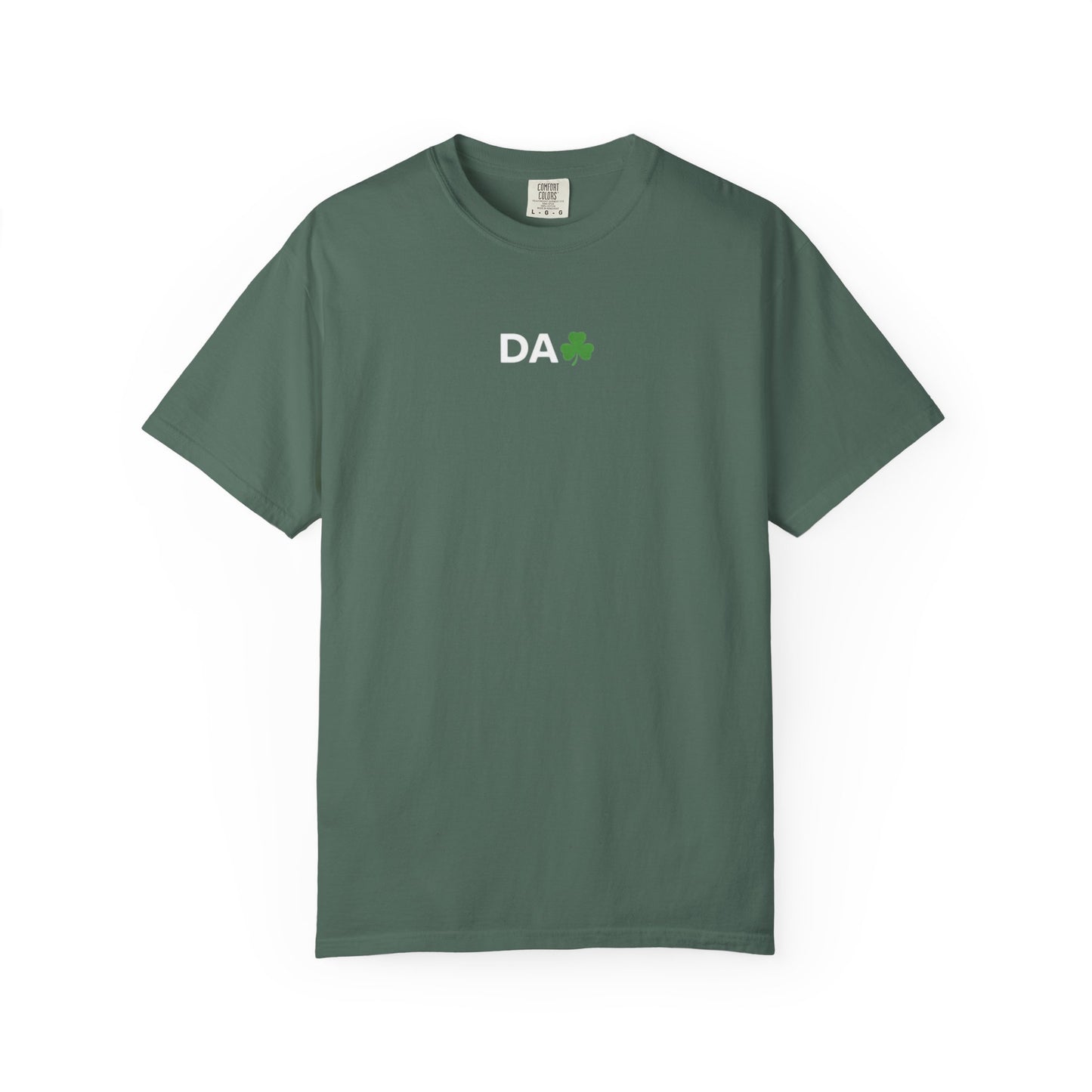 DA + Shamrock Dad T-Shirt — Personalized Father's Day Tee