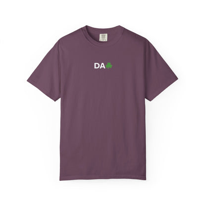 DA + Shamrock Dad T-Shirt — Personalized Father's Day Tee