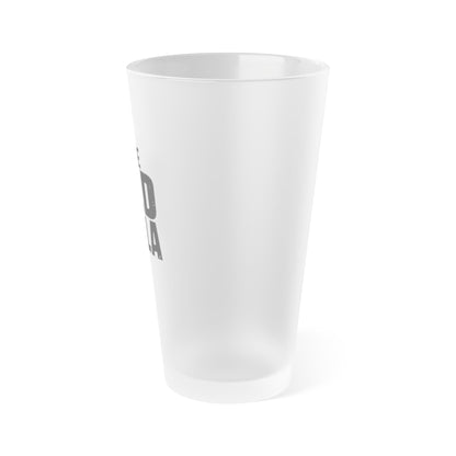 Frosted Pint Glass - "The Old Fella" 16oz Novelty Beer Glass