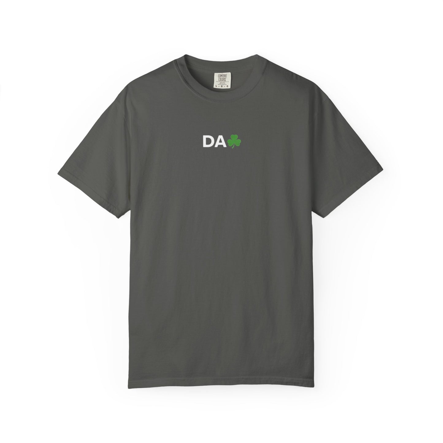 DA + Shamrock Dad T-Shirt — Personalized Father's Day Tee