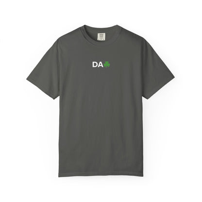 DA + Shamrock Dad T-Shirt — Personalized Father's Day Tee