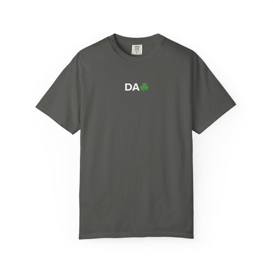 DA + Shamrock Dad T-Shirt — Personalized Father's Day Tee