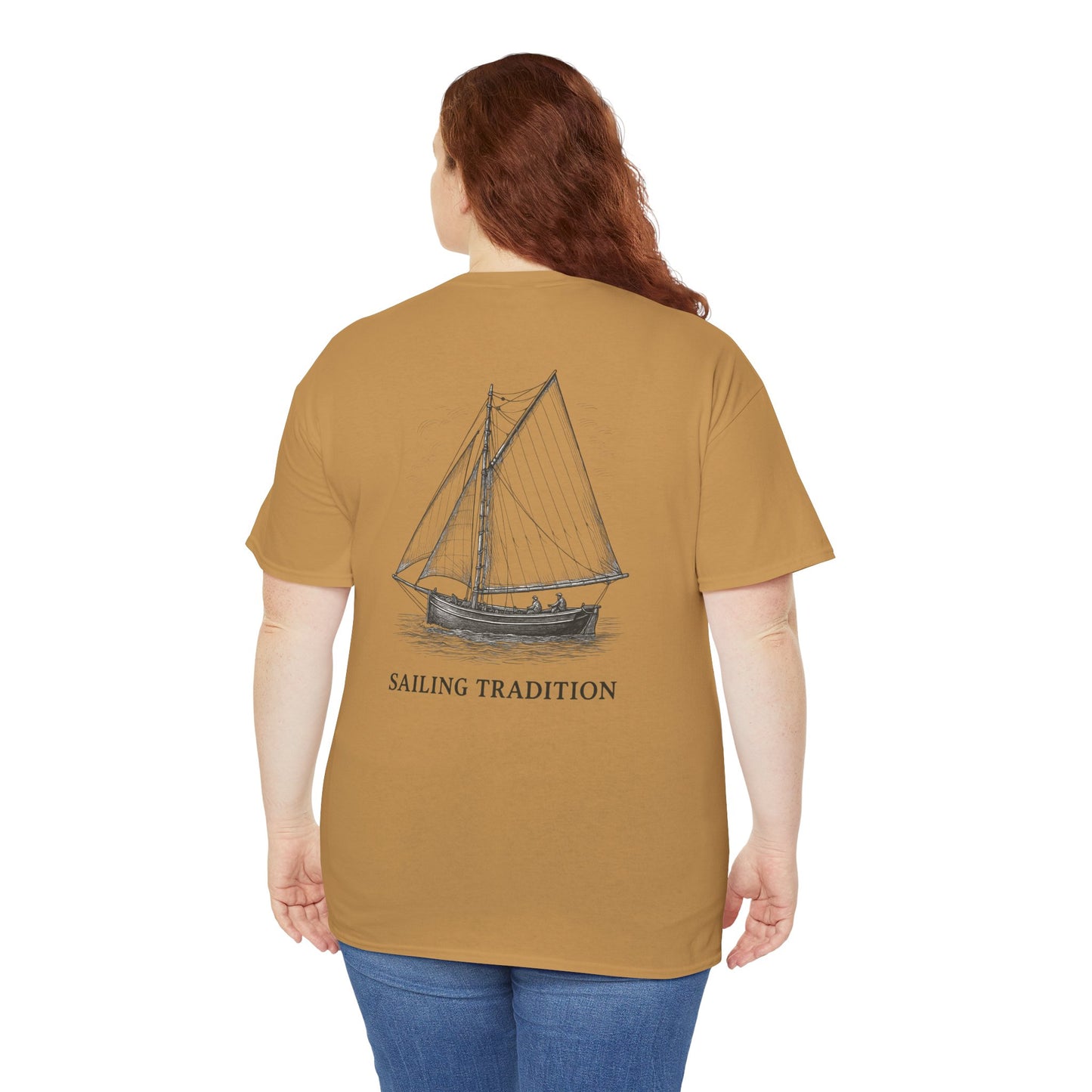 Sailing Tradition Tee - Galway, Ireland Shamrock Design
