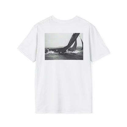Personalized Galway Hooker Tee — Custom Boat Photo & Name